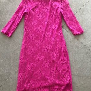 Topshop Dress Up pink dress